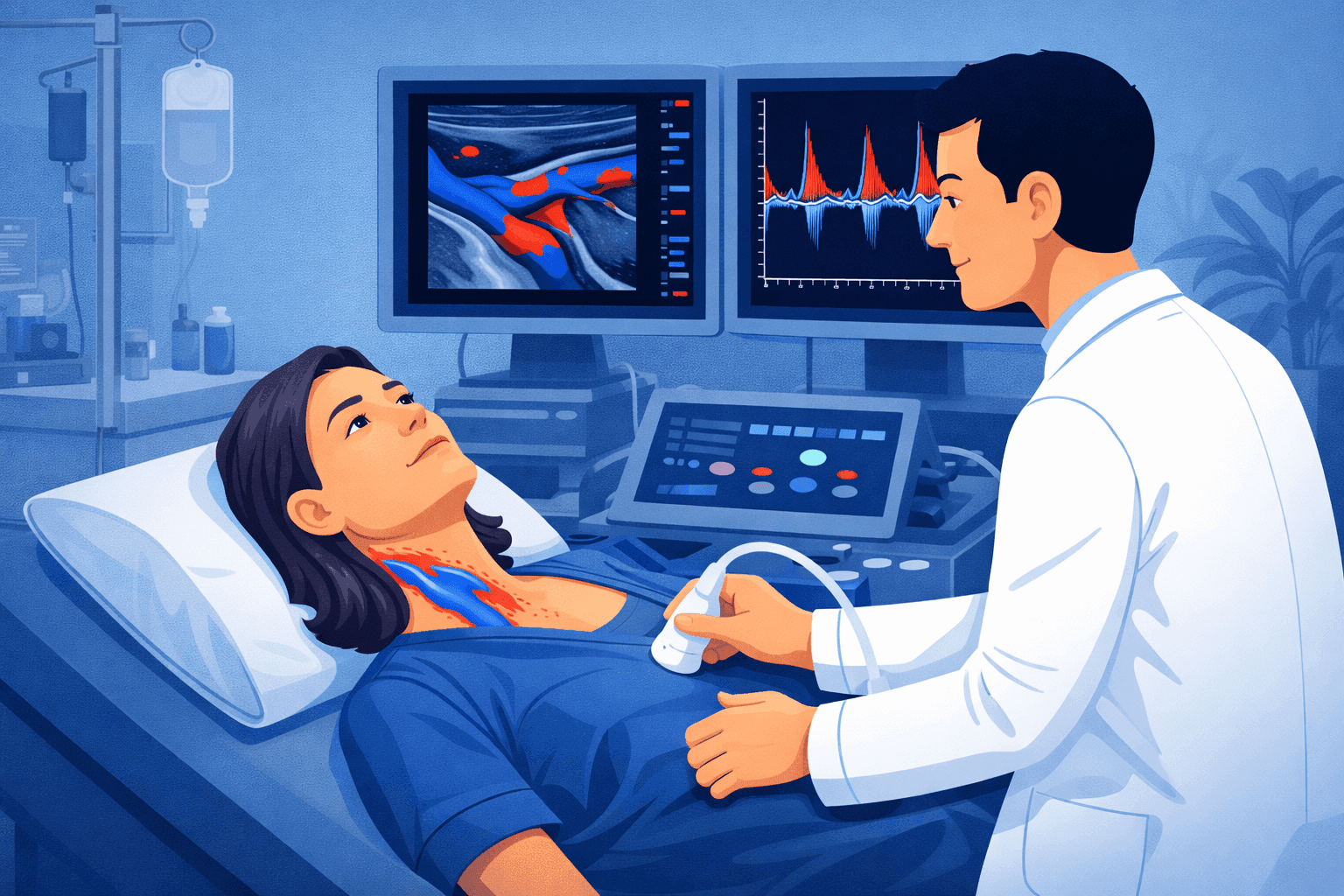 Doppler Venoso — descartar trombosis